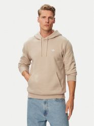 Adidas Bluza Trefoil Essentials KS9805 Beżowy jasny Regular Fit. Brązowe bluzy Adidas, m, bez wzorów, z bawełny, bez kaptura. Za 239.99 zł.
