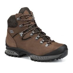 Buty trekkingowe Hanwag Tatra II. Brązowe buty turystyczne Hanwag, na zimę, bez wzorów, z gumy, bez zapięcia, trekkingowe. Za 1,263.89 zł.