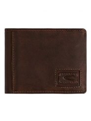 Camel Active Skórzany portfel "Dust" w kolorze ciemnobrązowym - 10,5 x 9 x 2 cm rozmiar: onesize. Brązowe portfele Camel Active, bez wzorów, z materiału. Za 135.17 zł.