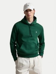 Polo Ralph Lauren Bluza 710907092502 Zielony ciemny Regular Fit. Zielone bluzy Polo Ralph Lauren, l, bez wzorów, z bawełny, bez kaptura. Za 859.99 zł.