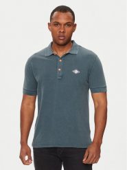REPLAY Polo M3070A.000.22696M Szary Regular Fit. Szare koszulki polo Replay, m, bez wzorów, z bawełny, bez kołnierzyka, bez ramiączek. Za 189.99 zł.