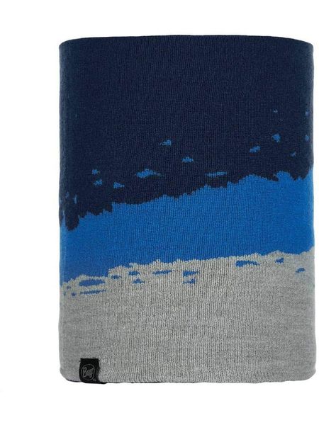 Buff Szal-koło w kolorze granatowym rozmiar: onesize. Niebieskie szaliki Buff, bez wzorów, ze splotem. Za 87.45 zł.