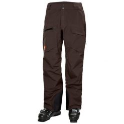 Spodnie narciarskie Helly Hansen Ridge Infinity Shell. Brązowe spodnie narciarskie i snowboardowe Helly Hansen, m, bez wzorów, narciarskie. Za 1,881.50 zł.