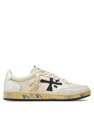 Premiata Sneakersy Bsktclay BSKT CLAY VAR 6775 Écru. Buty sportowe casual Premiata, bez wzorów, ze skóry, bez zapięcia. Za 1,169.00 zł.