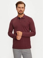Tom Tailor Polo 1043278 Czerwony Regular Fit. Czerwone koszulki polo Tom Tailor, m, bez wzorów, z bawełny, bez kołnierzyka, bez ramiączek. Za 79.99 zł.