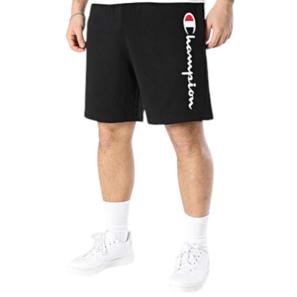Spodenki męskie Chamapion. Czarne szorty Champion, m, bez wzorów, sportowe. Za 119.00 zł.