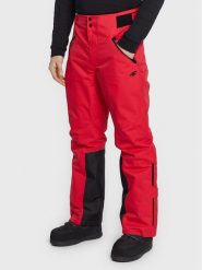 4F Spodnie narciarskie H4Z22-SPMN006 Czerwony Regular Fit. Czerwone spodnie narciarskie i snowboardowe 4F, l, bez wzorów, z syntetyku, narciarskie. Za 899.99 zł.