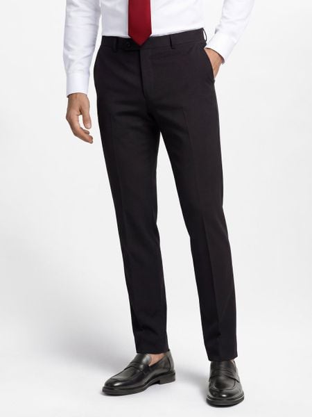 Finshley & Harding spodnie garniturowe Mężczyźni Regular Fit czarny, 58. Czarne garnitury Finshley & Harding, do pracy, m, bez wzorów, z syntetyku. Za 349.95 zł.