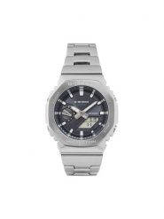 G-Shock Zegarek GM-2110D-8AER Srebrny. Szare, analogowe zegarki G-Shock, srebrne. Za 1,399.00 zł.