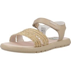 Sandały PABLOSKY 448930P Brązowy. Brązowe sandały PABLOSKY, ze skóry, bez zapięcia. Za 254.99 zł.