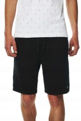 Spodenki dresowe męskie 4F 4FWSS26TSHOM0999. Czarne krótkie spodenki sportowe 4F, m, bez wzorów, z bawełny. Za 79.99 zł.