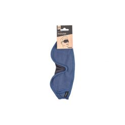Opaska na oczy do spania. Idealna na długie podróże. Niebieskie piżamy marki Reserved. Za 24.99 zł.