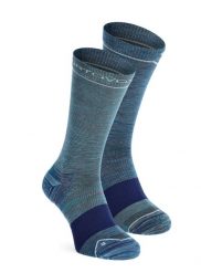 Skarpety trekkingowe Ortovox Alpine Mid Socks. Zielone skarpety ORTOVOX, bez wzorów, z materiału. Za 108.89 zł.