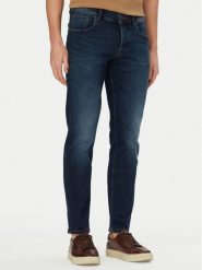Bugatti Jeansy 3108D-16671E Granatowy Slim Fit. Niebieskie jeansy Bugatti, m. Za 559.99 zł.