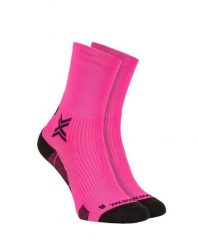 Skarpety X-Socks Run Perform Crew Pink. Czerwone skarpety X-Socks, bez wzorów. Za 163.00 zł.