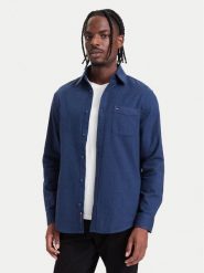 Tommy Jeans Koszula DM0DM23529 Granatowy Regular Fit. Niebieskie koszule Tommy Jeans, m, bez wzorów, z bawełny, bez kołnierzyka, bez ramiączek. Za 349.99 zł.