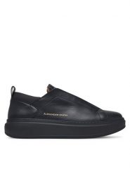 Alexander Smith Sneakersy ASBEWLM-0067 Czarny. Czarne buty sportowe casual Alexander Smith, bez wzorów, ze skóry, bez zapięcia. Za 914.99 zł.