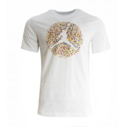 Koszulka sportowa męska Air Jordan Flight Essentials biała - FN6006-100. Białe t-shirty sportowe Jordan, bez wzorów, bez ramiączek, do koszykówki. Za 135.70 zł.