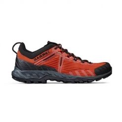 Buty trekkingowe męskie Mammut Alnasca Knit Iii Low Gtx. Brązowe buty trekkingowe Mammut, bez wzorów, z materiału, bez zapięcia. Za 1,069.00 zł.
