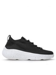 Sprandi Sneakersy MPRS-22M05135 Czarny. Czarne buty sportowe casual Sprandi, bez wzorów, z materiału, bez zapięcia. Za 99.99 zł.