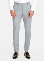 PAKO LORENTE - Szare spodnie garniturowe z wełny. Szare garnitury Pako Lorente, m, bez wzorów, z wełny. Za 999.99 zł.