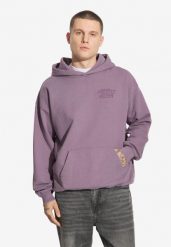 Bluza sportowa męska Prosto Flathead z kapturem. Fioletowe bluzy z kapturem Prosto., m, z aplikacjami, z bawełny, z kapturem. Za 309.99 zł.