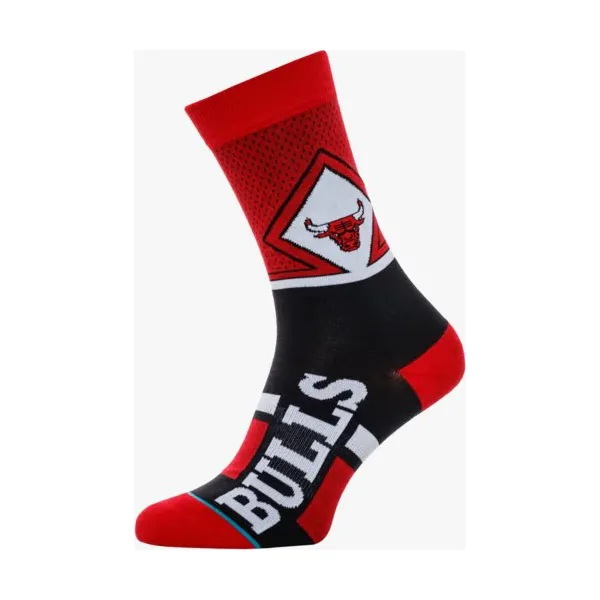 Stance Skarpety Bulls Shortcut , czerwony, rozmiar M. Czerwone skarpety Stance, bez wzorów, z bawełny. Za 79.99 zł.