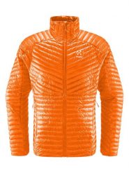 Haglöfs Kurtka pikowana "Lim Mimic" w kolorze pomarańczowym rozmiar: S. Pomarańczowe kurtki Haglöfs, s, bez wzorów, z materiału, bez kaptura. Za 622.95 zł.