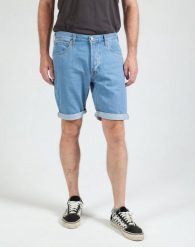 LEE 5 Pocket Short MĘSKIE SZORTY JEANSOWE LIGHT STONE L73EJLVL 112120447. Szorty Lee, l, bez wzorów, z jeansu. Za 169.99 zł.