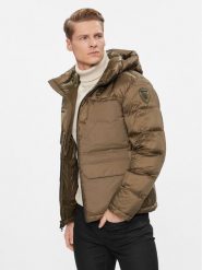 Blauer Kurtka puchowa 23WBLUC03008 Zielony Regular Fit. Zielone kurtki Blauer, m, bez wzorów, z puchu, bez kaptura. Za 1,739.00 zł.