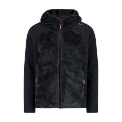 Polar z przymocowanym kapturem dziewczęcy CMP. Brązowe bluzy z polaru CMP, bez wzorów, z polaru, z kapturem. Za 264.50 zł.