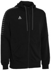 Bluza dresowa męska rozpinana z kapturem Select ZIP Hoody TORINO czarna. Czarne bluzy z kapturem Select, m, bez wzorów, z bawełny, z kapturem. Za 215.50 zł.