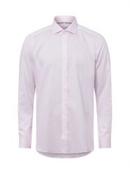 Olymp Level Five OLYMP - koszula biznesowa Mężczyźni Slim Fit Bawełna różowy|biały, 39. Białe koszule OLYMP Level Five, m, bez wzorów, z bawełny, bez kołnierzyka, bez ramiączek. Za 329.95 zł.