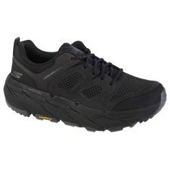 Buty do biegania męskie, Skechers Max Cushioning Premier Trail - Sienna. Czarne buty do biegania Skechers, bez wzorów, z materiału, bez zapięcia, do biegania. Za 399.99 zł.