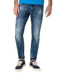 Timezone Dżinsy "ScottTZ" - Slim fit - w kolorze niebieskim rozmiar: W31/L32. Niebieskie jeansy Timezone, l. Za 145.94 zł.