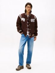 TOMMY JEANS Dżinsy - Tapered fit - w kolorze niebieskim rozmiar: W33/L34. Niebieskie jeansy Tommy Jeans, l. Za 227.85 zł.