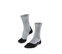 Skarpetki Falke TK2 Cool. Szare skarpety Falke, bez wzorów, z elastanu. Za 161.50 zł.
