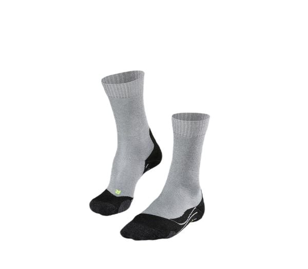 Skarpetki Falke TK2 Cool. Szare skarpety Falke, bez wzorów, z elastanu. Za 161.50 zł.