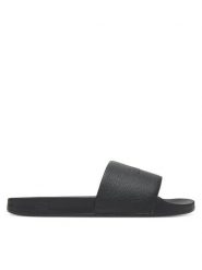 Tommy Hilfiger Klapki Hilfiger Print Tumble Pool Slide FM0FM05505 Czarny. Czarne klapki Tommy Hilfiger, ze skóry. Za 199.99 zł.