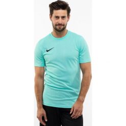 Koszulka sportowa męska Nike Dry Park VII JSY SS. Zielone t-shirty sportowe Nike, bez wzorów, bez ramiączek. Za 81.94 zł.