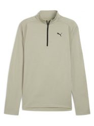 Puma Koszulka funkcyjna w kolorze khaki rozmiar: M. Brązowe t-shirty sportowe Puma, bez wzorów, z materiału, bez ramiączek, outdoorowe. Za 96.37 zł.