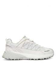 KARL LAGERFELD Sneakersy Orion Trail KL58526 Kremowy. Białe buty sportowe casual KARL LAGERFELD, bez wzorów, ze skóry, bez zapięcia. Za 1,099.00 zł.