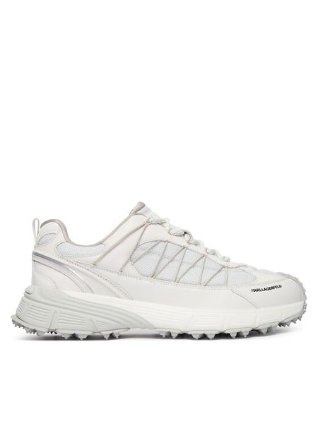 KARL LAGERFELD Sneakersy Orion Trail KL58526 Kremowy. Białe buty sportowe casual KARL LAGERFELD, bez wzorów, ze skóry, bez zapięcia. Za 1,099.00 zł.