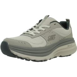 Buty SKECHERS 237818S MAX CUSHIONING ZIRRUS Beżowy. Brązowe buty turystyczne Skechers, bez wzorów, z syntetyku, bez zapięcia, na fitness i siłownię. Za 305.99 zł.