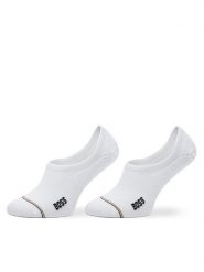 BOSS Stopki Iconic 50522704 Biały. Białe skarpety Boss, bez wzorów, z bawełny. Za 69.99 zł.