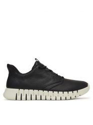 ECCO Sneakersy Gruuv 52530401001 Czarny. Czarne buty sportowe casual ecco, bez wzorów, ze skóry, bez zapięcia. Za 759.99 zł.