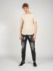 Xagon Man T-Shirt | P22082 V5 8300 | Mężczyzna | Beżowy. Brązowe t-shirty Xagon, m, bez wzorów, z bawełny, bez kołnierzyka, bez ramiączek. W wyprzedaży za 179.00 zł.