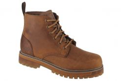 Trapery męskie, Skechers Alley Cats - Talgen. Brązowe trapery Skechers, z materiału, przed kolano, bez zapięcia. Za 399.99 zł.