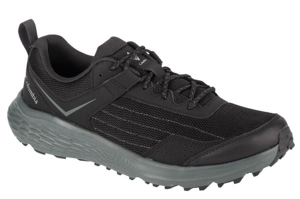 Buty do chodzenia męskie Columbia Vertisol Trail. Czarne buty turystyczne Columbia, bez wzorów, z gumy, bez zapięcia, trekkingowe. Za 229.99 zł.