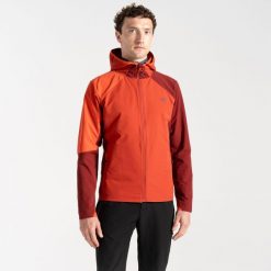 Lattitudinal II męski softshell. Czerwone kurtki softshell Dare 2B, l, bez wzorów, z softshellu, bez kaptura. Za 129.00 zł.